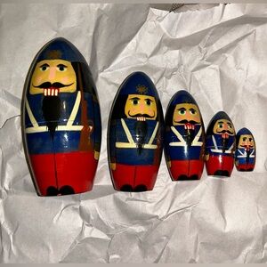Holiday Nesting dolls